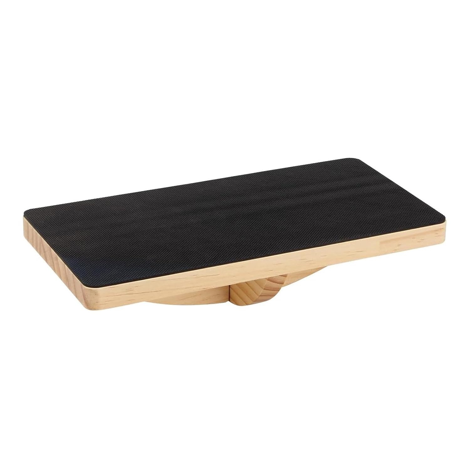 Aosekaa Wooden Balance Board Calf Stretcher Workout Sports Practical Equipment Stability Training Wobble Board
