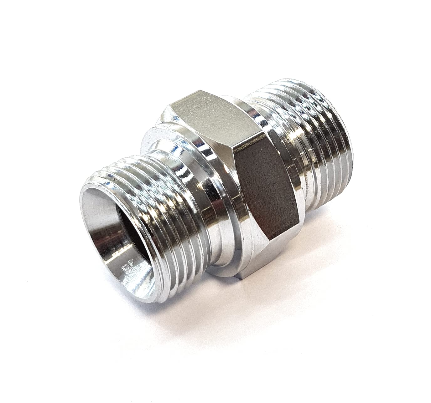 Hydraulic Male/Male Equal Adaptor 3/4" BSP to 3/4" BSP