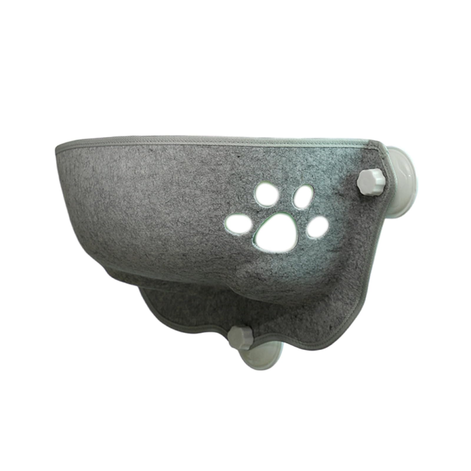 Hamac à ventouse pour chats : lit de repos stable pour perche de fenêtre