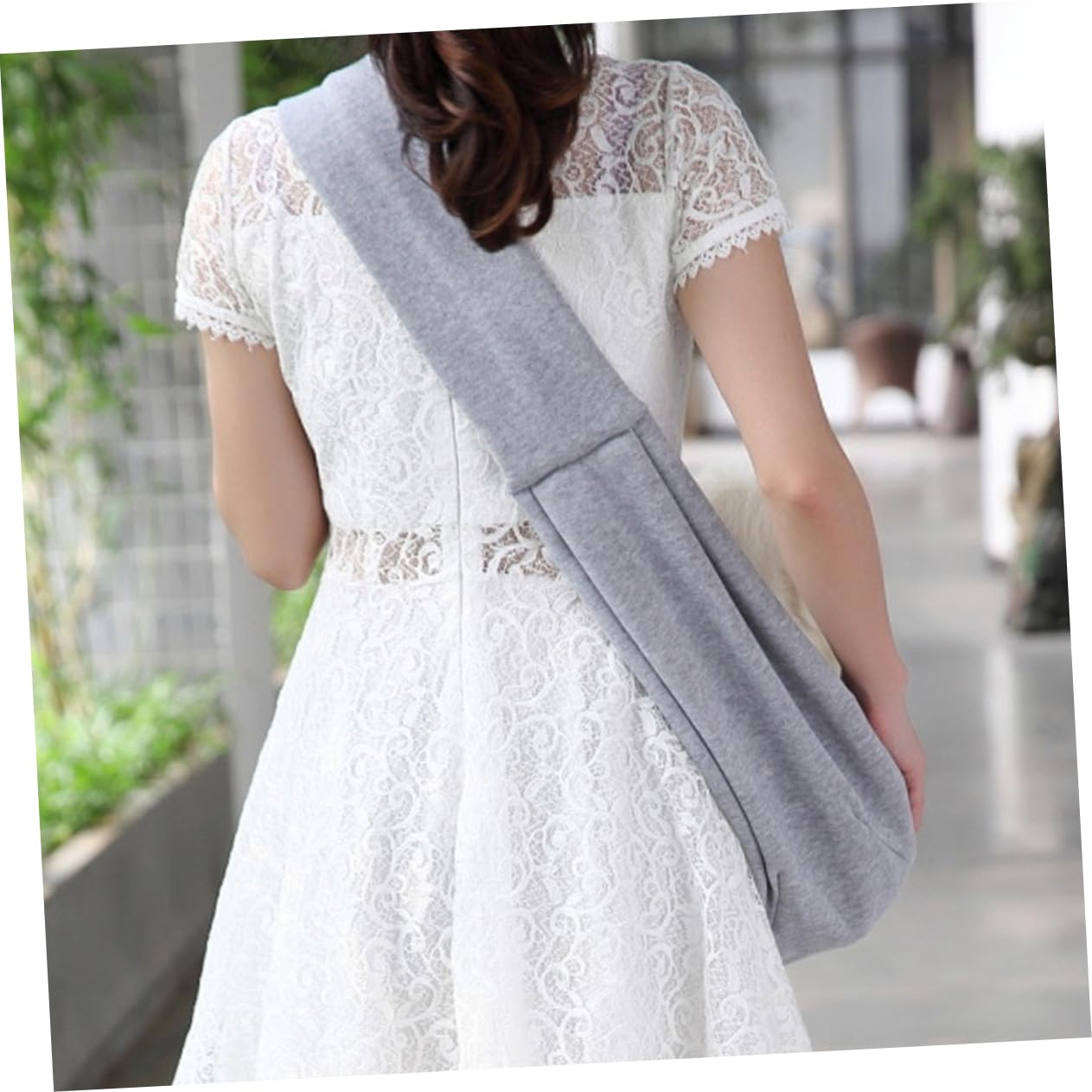 HANABASS Single-Shoulder Dog Carrier Bag Comfortable Pet Crossbody Backpack for Dogs