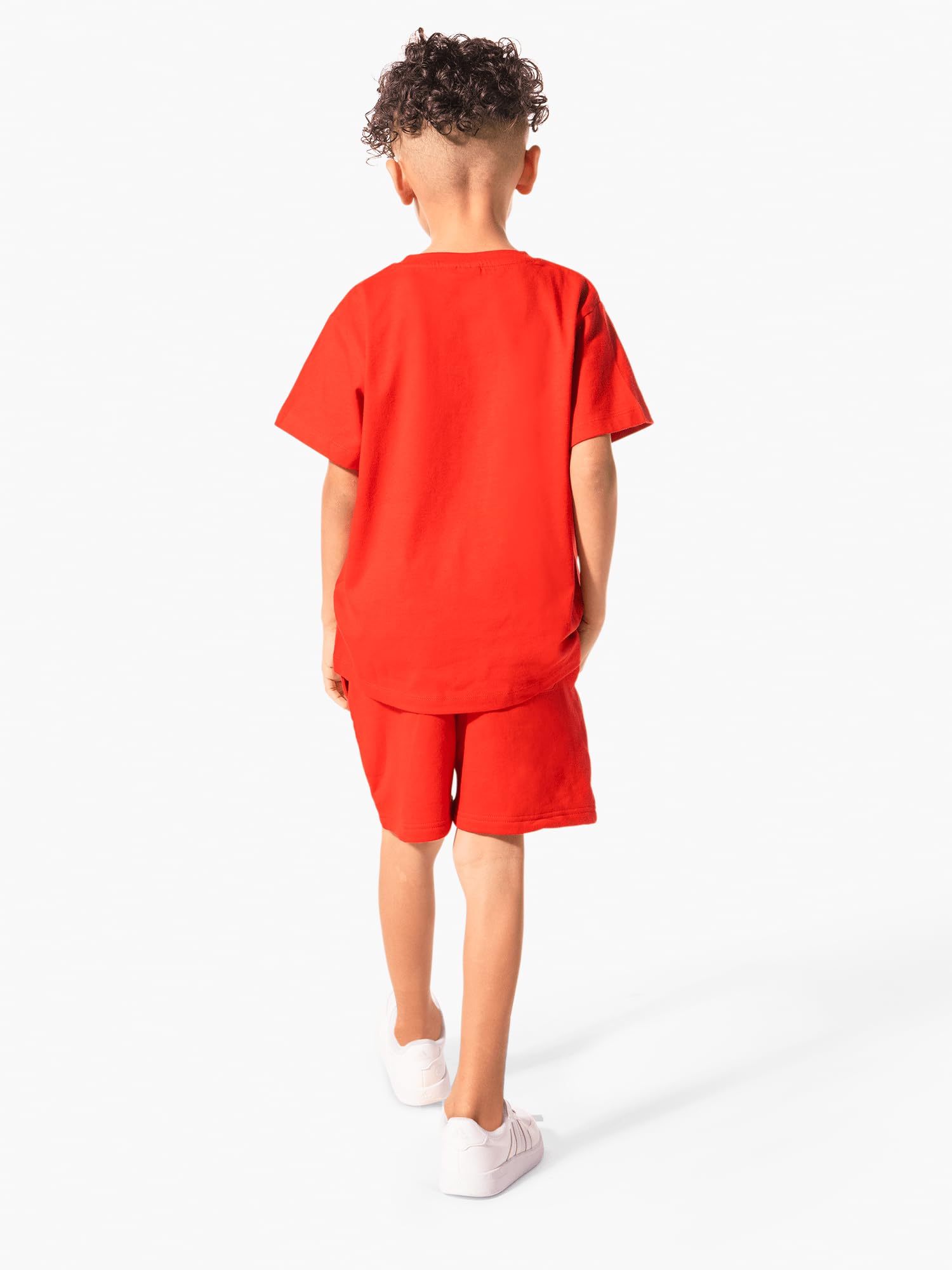 FC Bayern München I Sweatshort Essential I Kinder I Rot