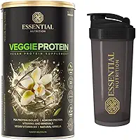 Combo Essential Nutrition - Veggie Whey Protein - Vanilla + Coqueteleira