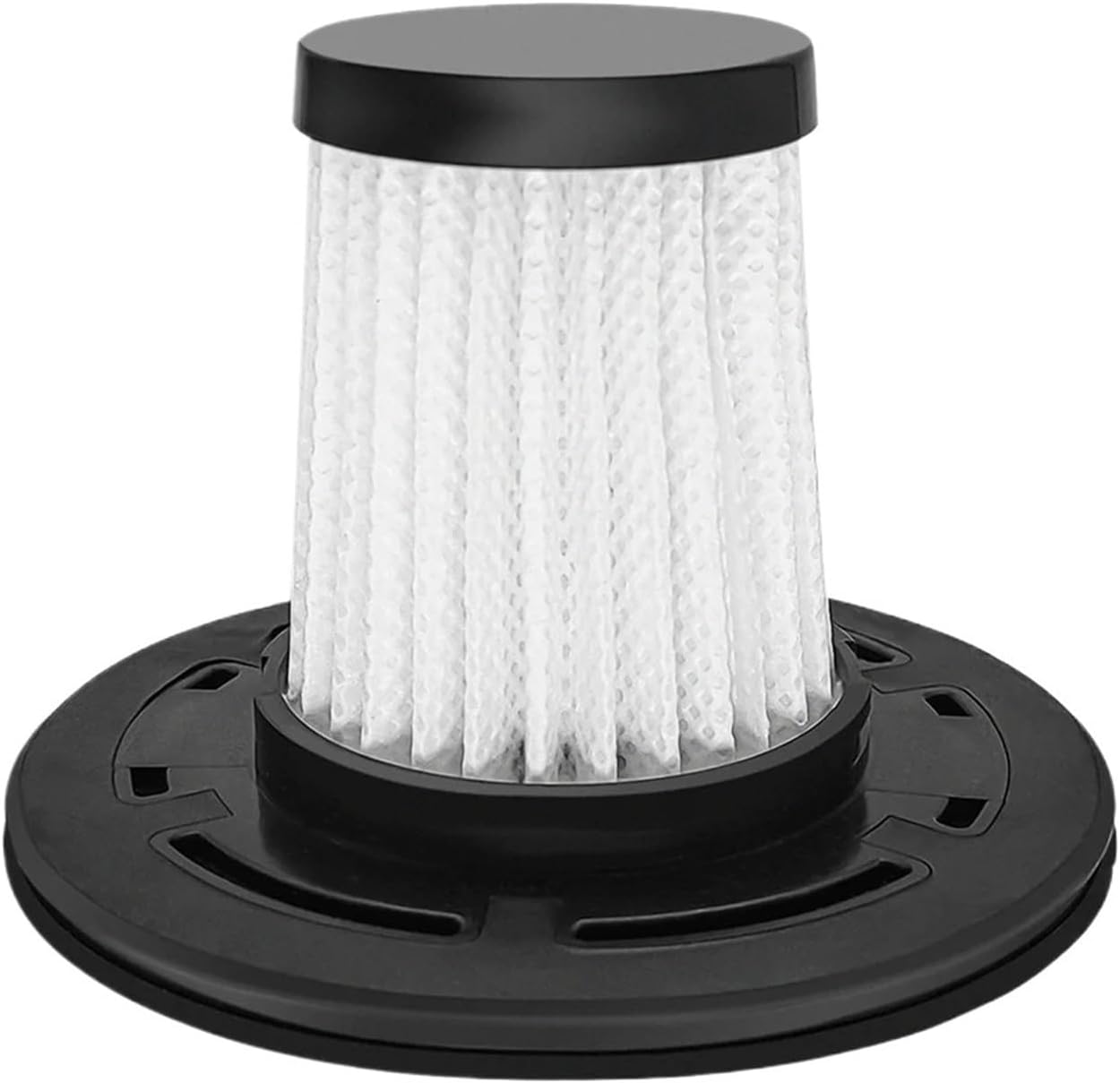 Compatible for 4pcs Cordless Vacuum Cleaner Filter Element Wet-Dry Cleaning Handheld Washable Accessories Replacement