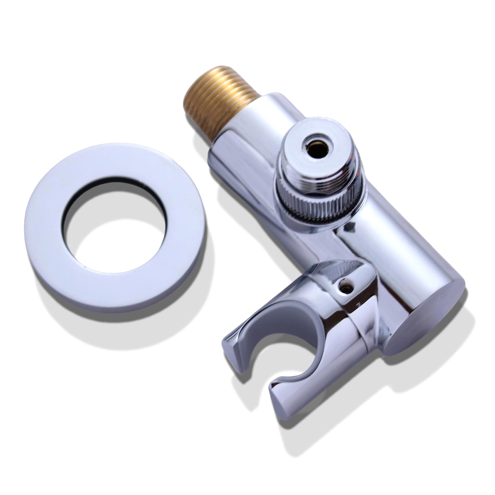 Msioytog Multicolor Brass Shower Arm Bracket Suitable For Handheld Sprayers And Bidet Sprayers Handheld Shower Bracket
