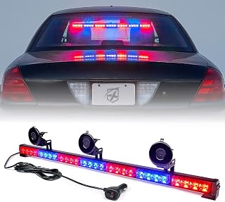Xprite Police Lights 31.5 Inch LED Traffic Advisor Light Bar