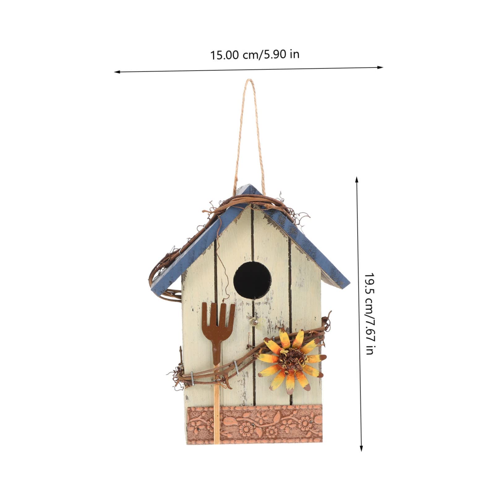 2stücke Holz Vogelhaus Für Kleine Vögel Handgefertigte Nistkästen Für Garten Und Balkon Sicheres Und Gemütliches Zuhause Für Wellensittiche Und Andere Haustiere