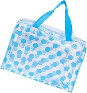 Beavorty 1Pc Bolsa De Maquiagem Grande Bolsa De Armazenamento Bolsa De Maquiagem Transparente Bolsa De Higiene De Viagem Caixa De Higiene De Grande Capacidade Estojo De Maquiagem Grande