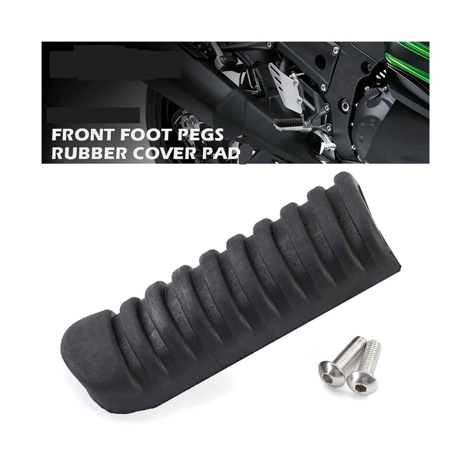Footrest Foot Peg Rubber Cover Compatible with Z900RS Z750 ZX9R