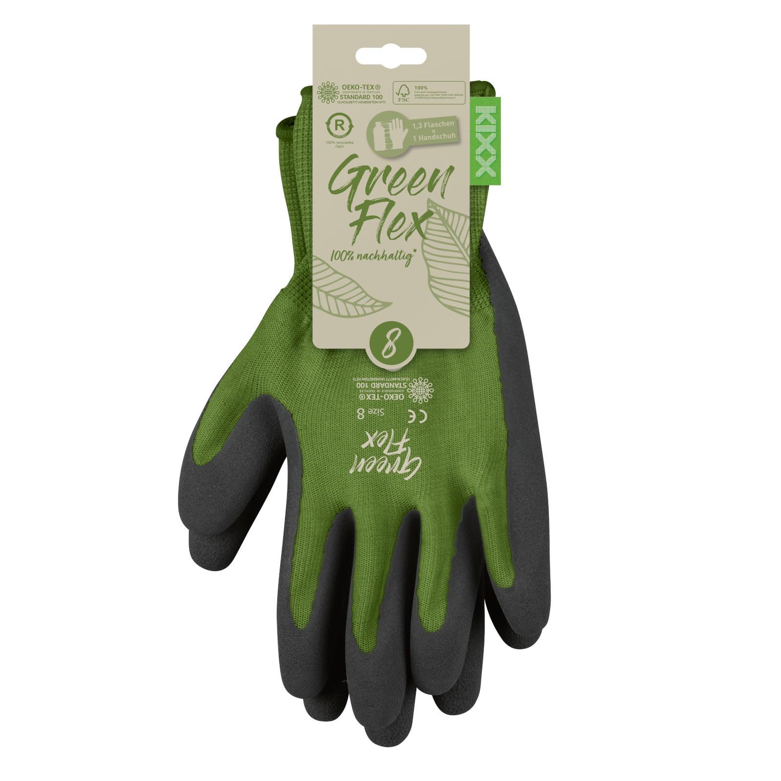 kixx flex handschuhe Green für die Gartenarbeit - Grün/Dunkelgrün Wie viele Fahrräder?:23 Haken – 6 Schienen Cube REACTION HYBRID PERFORMANCE G20 LCI