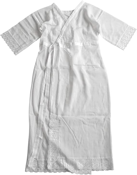 Amazon レース 肌襦袢 ワンピース 着物 ベンスター 筒袖 レース袖 補正パット 付 伸縮衿先 おしゃれ 下着 和装 肌着 レディース 日本製 オリジナル Lサイズ 和装下着 通販