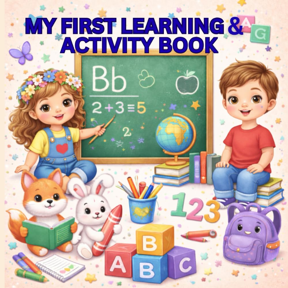 MY FIRST LEARNING & ACTIVITY BOOK