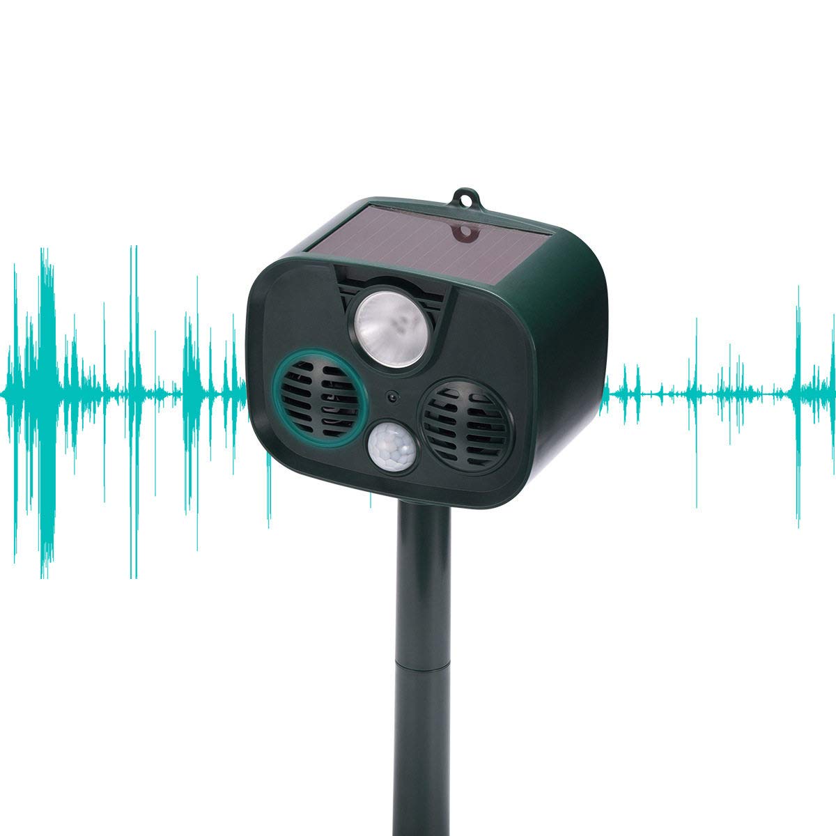 DjfLightPest Control Repellent,Pest Repeller Indoor outdoor, Solar electronics, new energy ultrasound drives to expel rodents, insects, mosquitoes