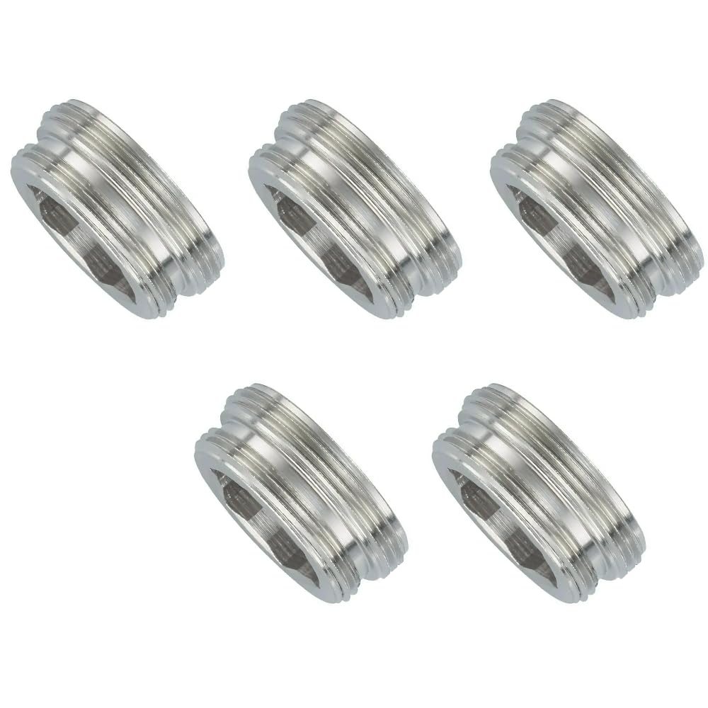 Schläfer 632515 5Pcs, Tap Adapter Male/Male, Thread M24x1/M22x1, External Connection
