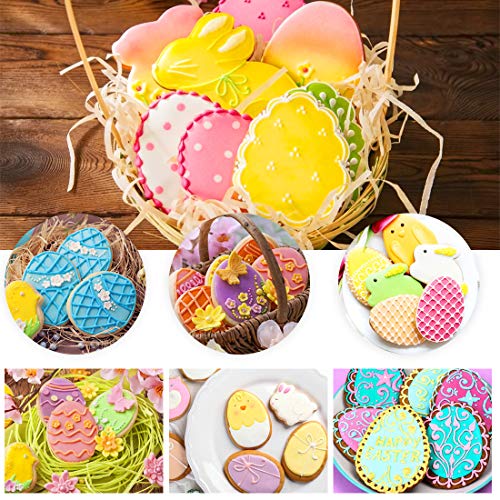 Stampini Biscotti Pasqua 3D - 8 Pezzi Con Conigli, Uova, Pulcini - Per Biscotti Fatti In Casa - Foto 7