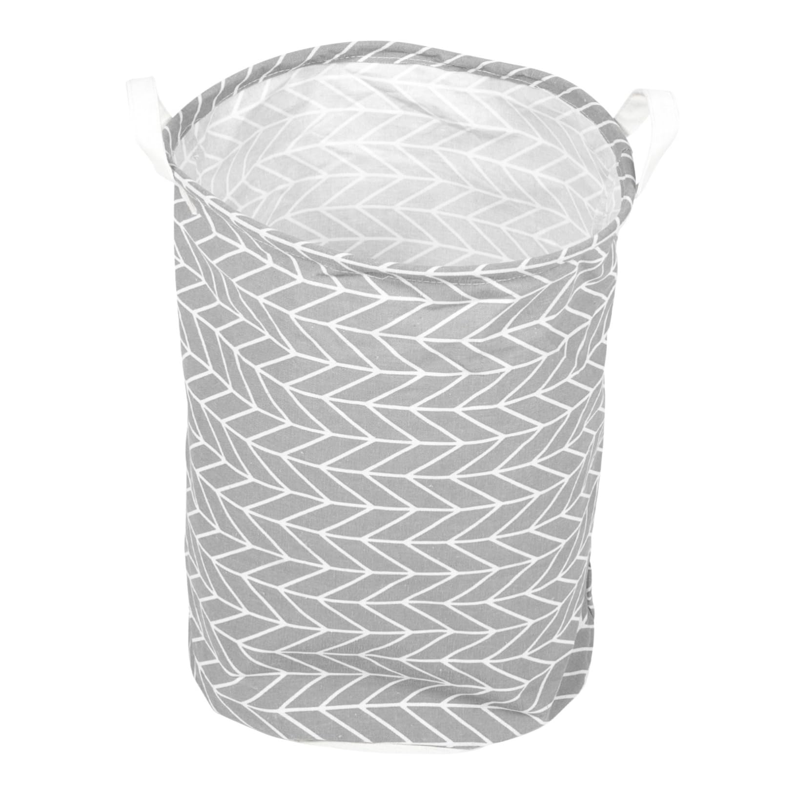 Trieur de linge pliable avec poignée en corde de coton robuste