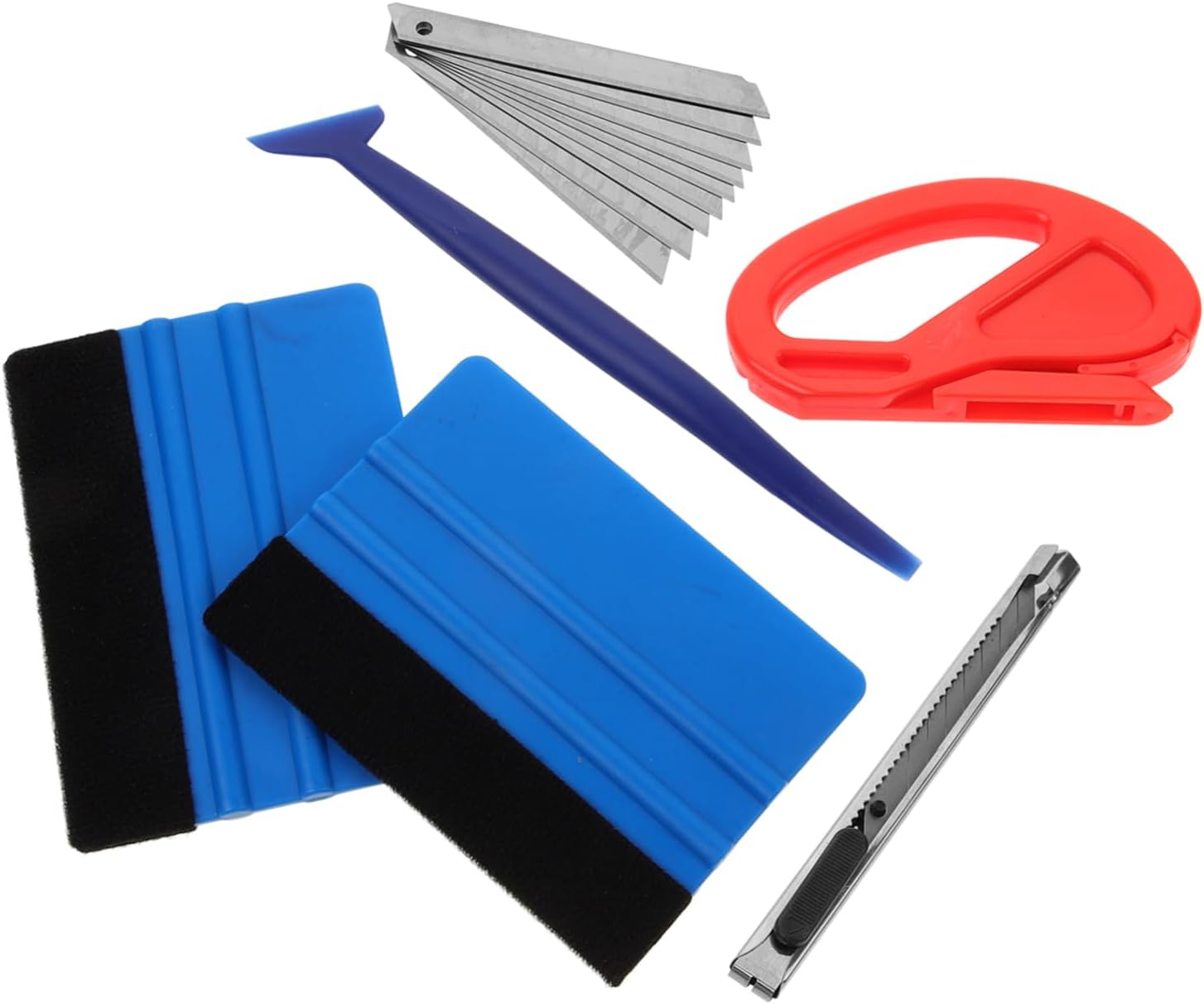 Window Tint Installing Kit Tool Vinyl Application Tools Squeegee for Window Film Wallpaper Smoothing