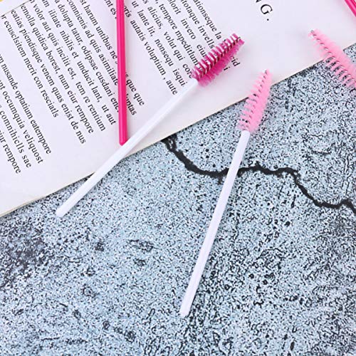 PIXNOR Conjunto de Escovas de Cílios para Extensões de Cílios Escovas de Rímel 200Pcs Escovas de Sob