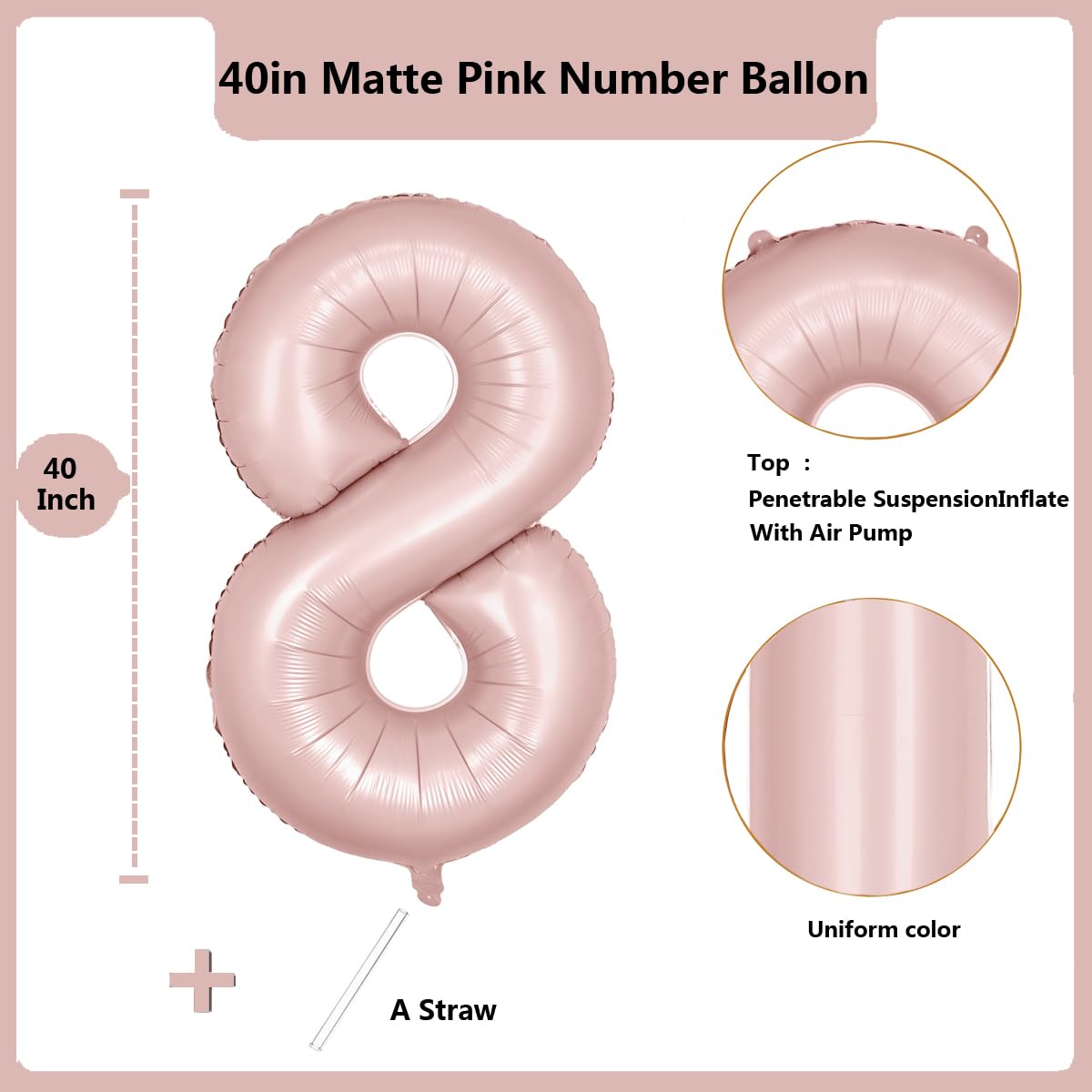 Red 0 balloon 40 Inch Giant Helium Foil Number 0 to 9 Red Balloon Birthday Wedding Party Digital Decorations (Number 0) — view 363