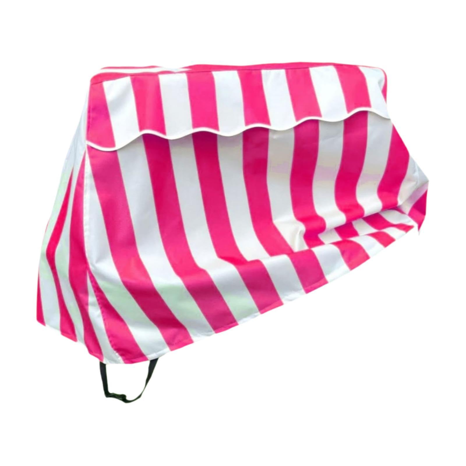 Housse pour Table de Jeux d'eau en Tissu Oxford Robuste. Coupe-Vent, Imperméable et Anti-poussière, avec Poignées et Boutons-Pression pour Une Fix, Rose