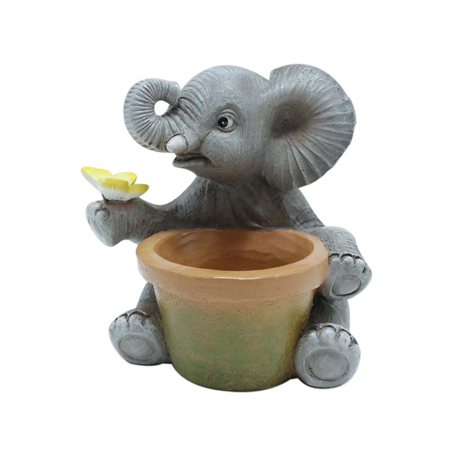 Pot de fleurs éléphant pour une touche de nature zen sur votre balcon ou terrasse