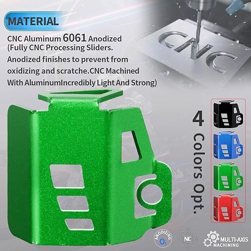 Miniatura 3 de Cubierta protectora para bomba de depósito de líquido de freno trasero para motocicleta compatible con Kawasaki Z900RS 2018-2023  Protectores de