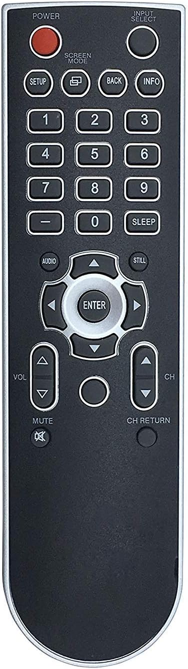 NF015UD NF020UD Remote Control Replacement for Emerson Sylvania TV LC195SSX LC320EM9-3 LC225SL9 LC320EM82S LC320EM8A LC420SS8 LC420SS8