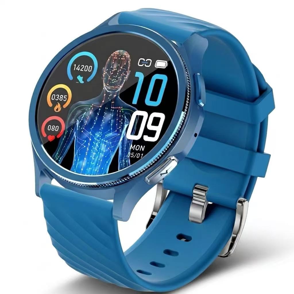 H16 Smart Watch for Sports Fitness Tracker with App for Heart Rate (Blue)