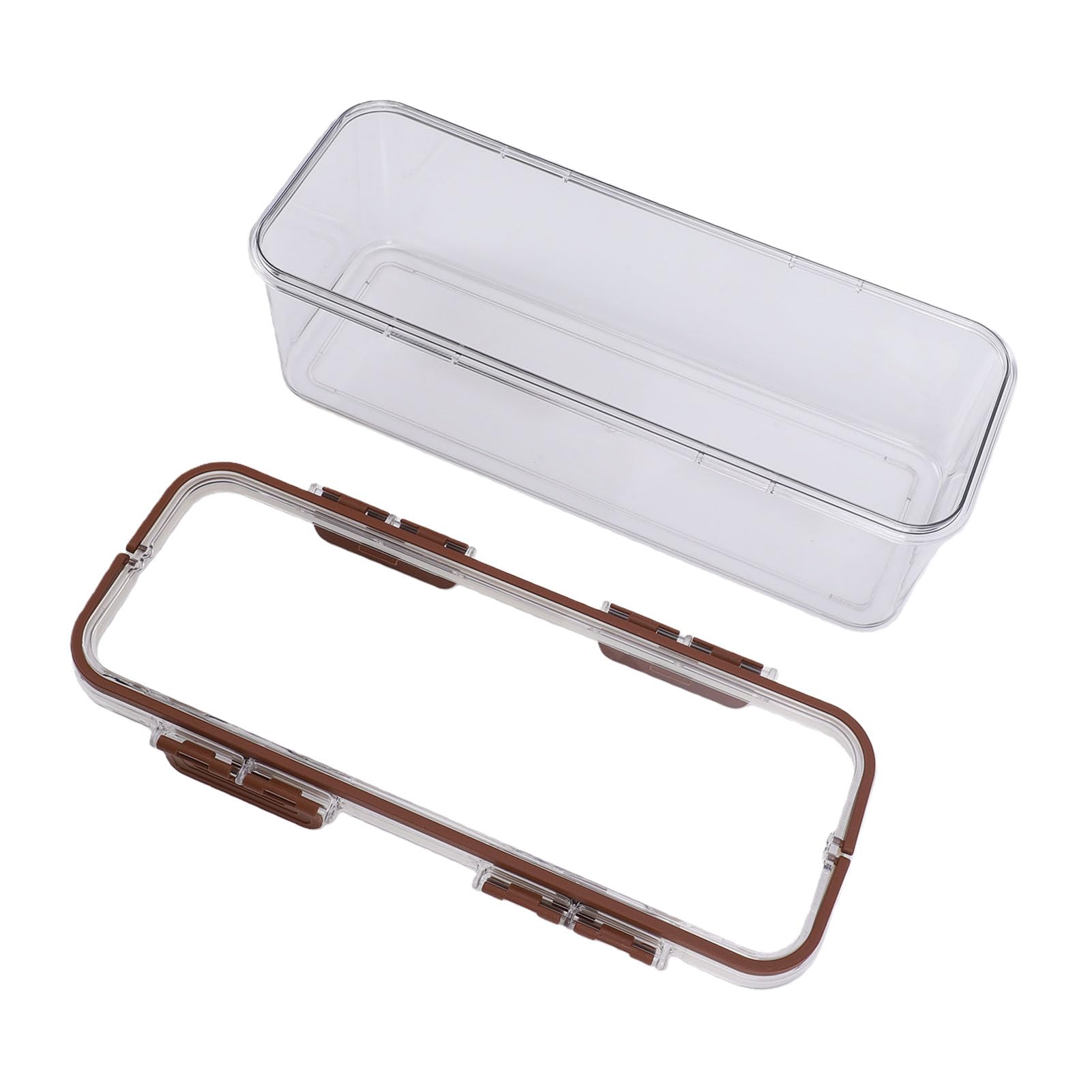 Conteneurs de stockage de garde-manger en PET durables au design épuré et haute étanchéité
