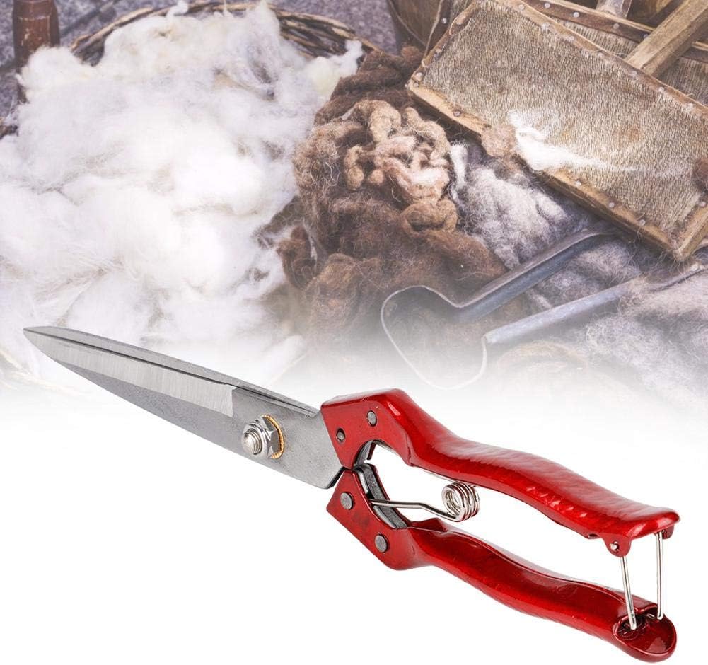 Lantro JS Sheep Wool Shears, Sheep Scissors, Manual Spring Loaded for Rabbits Sheep Pets Horses