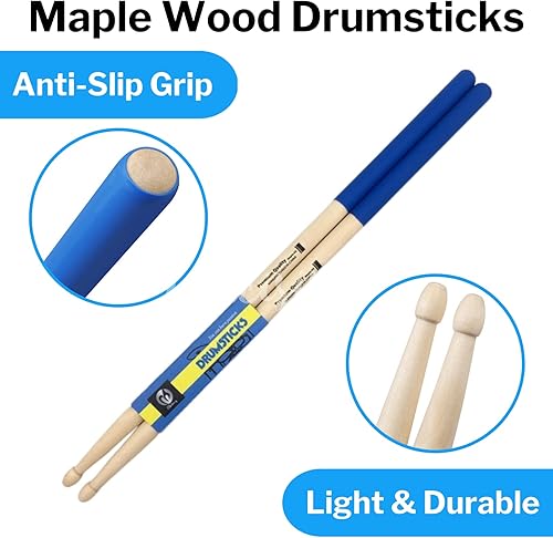 Miniatura 5 de Juego de equipo de batería cardiovascular  Pelota de ejercicio de 26 pulgadas con bomba y palos de batería cardiovasculares con empuñaduras