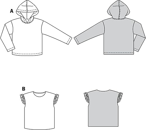 Miniatura 7 de Burda Style Kit de patrón de costura para chaleco, multicolor