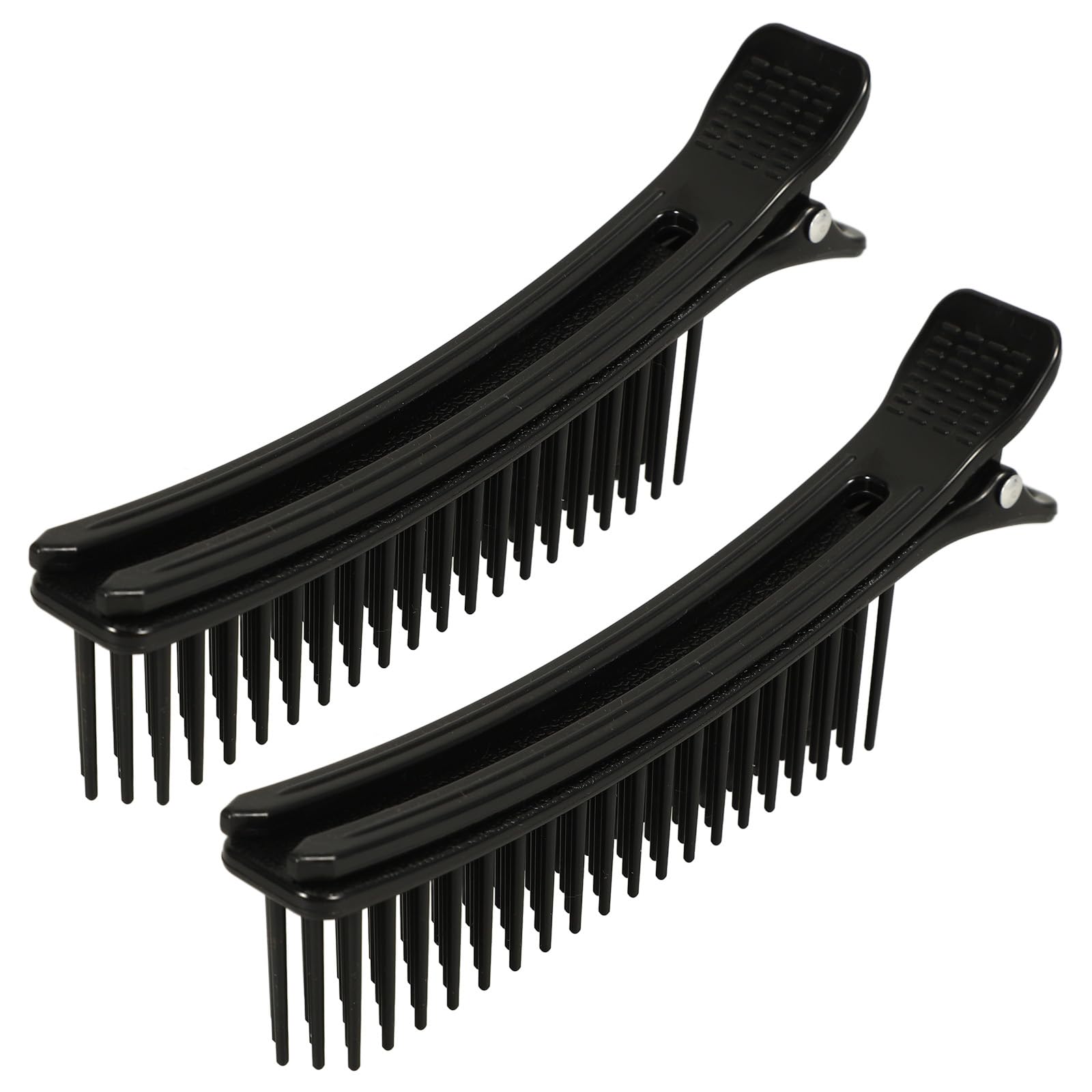 Amazon | Healeved 2個 くし付きヘアクリップ ヘアセパレートクリップ