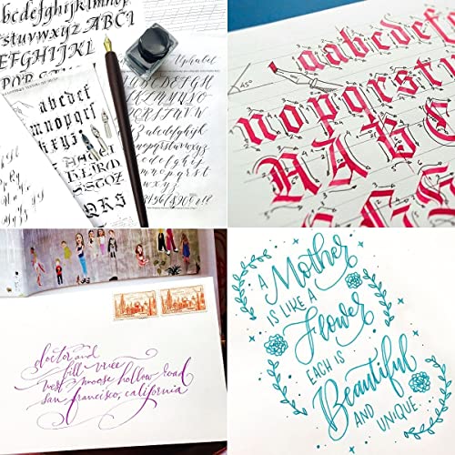 Plotube Calligraphy Pen Set – Includes Wooden Dip Pen thumb #3