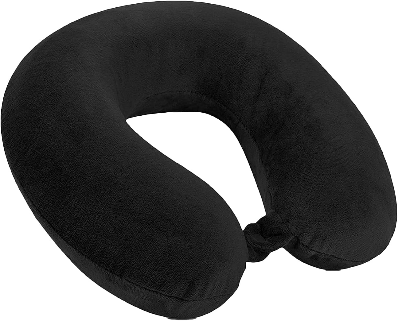 SATTVA Travel Neck Pillow in Memory Foam Luxury Travel Neck Support Rest Pillow | Neck Rest|Neck Pain 100% Pure Memory Foam Soft Comfort & Support Pillow for Airplane/Car/Office&Home Rest Use(SkyBlue)