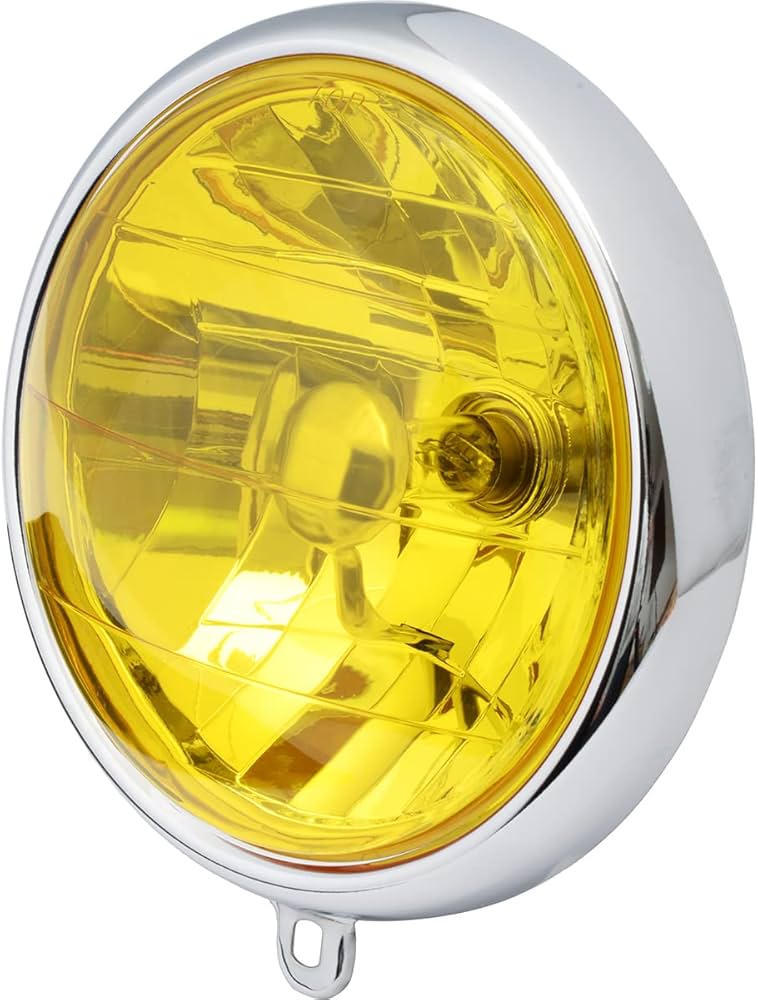 Amazon.co.jp: BigOne バイク ヘッドライト マルチリフレクター 6