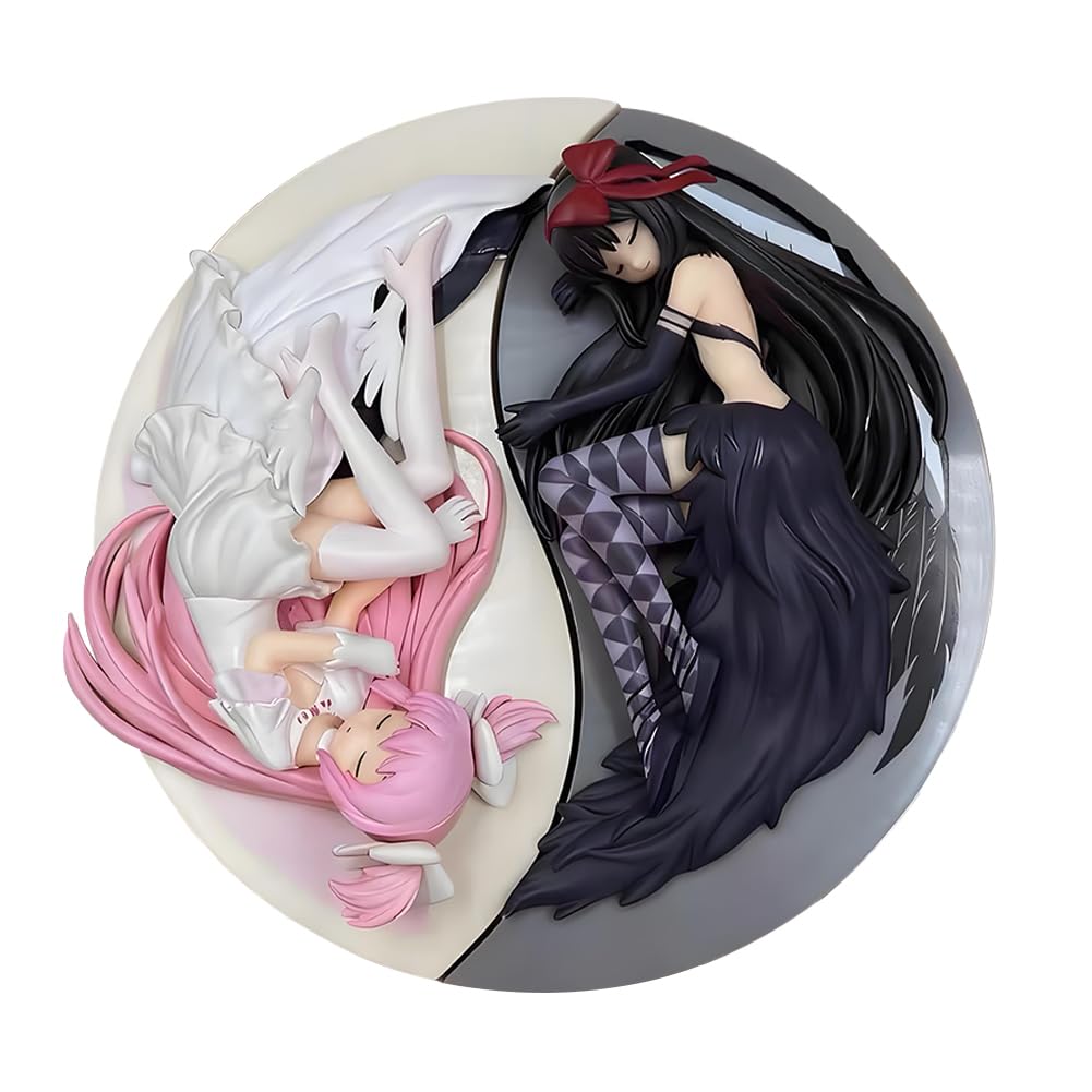 Tongyundacheng Homura Akemi Figure Kaname Madoka Action Figures Anime Girl PVC Model Ornament Desktop Collectibles for Anime Fans, 14cm