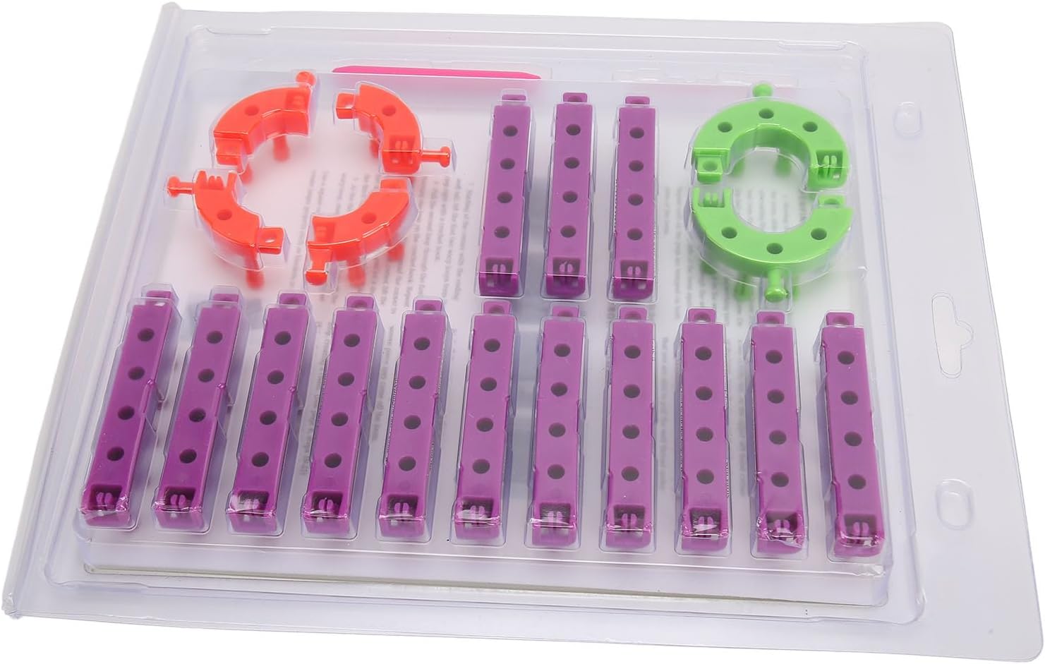 TOPINCN Knitting Looms Set, DIY Making Portable Plastic Light Weight Weaving Looms Kit for Household Blankets Scarf with Sewing Needle, Crochet Hook, Accessories