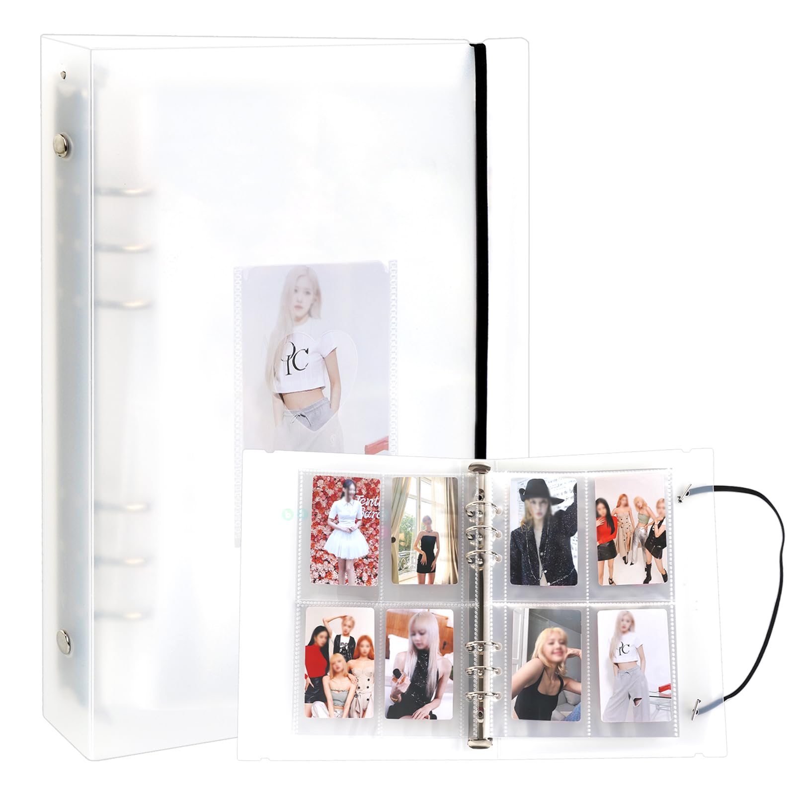 A4 Photo Card Binder With 540 Pockets Sleeves, RIO Direct 2x3'' Photo Card Storage Book, Clear Photo Album For Small Instant Camera Photo