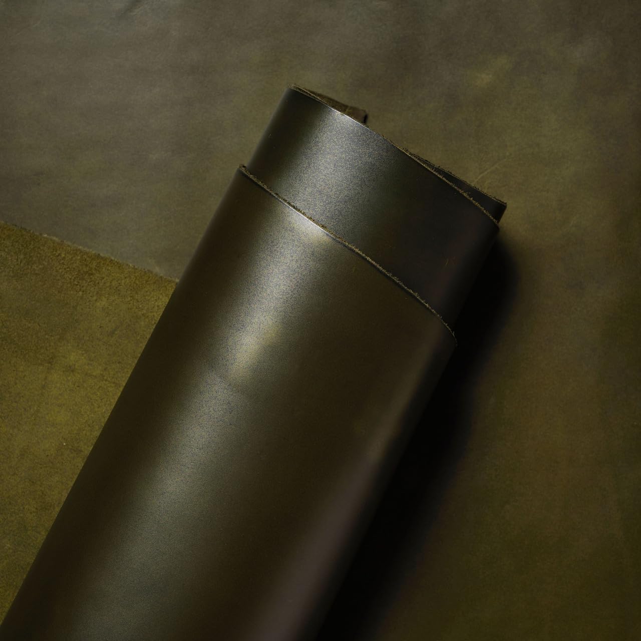 Buckleguy.com Newbury Leathers, Balmoral, Side, Forest Green