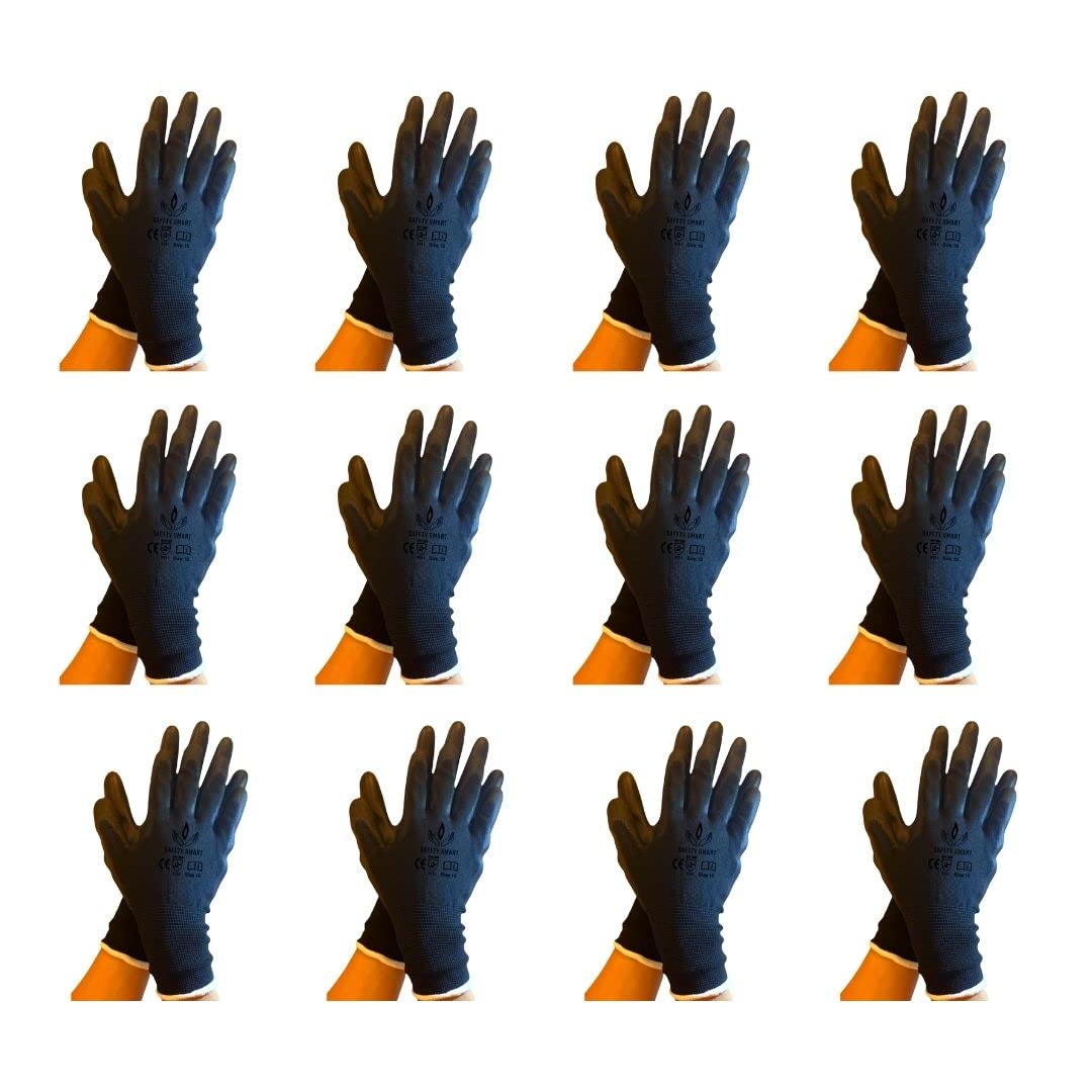 SAFETY SMART GLOVES MULTIFLEX PU (POLYURETHANE) COATED PRECISION WORK