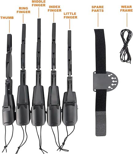 Miniatura 6 de Mano articulada para el dedo de Halloween, esqueleto aterrador, juguete de fantasma, bruja fantasma, accesorio de decoración de fiesta de Halloween