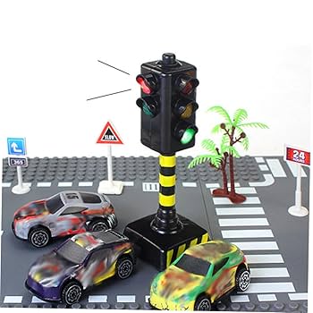 マスダヤ（MODERN TOYS）★コミュニケーション・トラック★モールス信号 Amazon.co.jp: ミニチュア 光る信号機 交通 信号灯器 信号機
