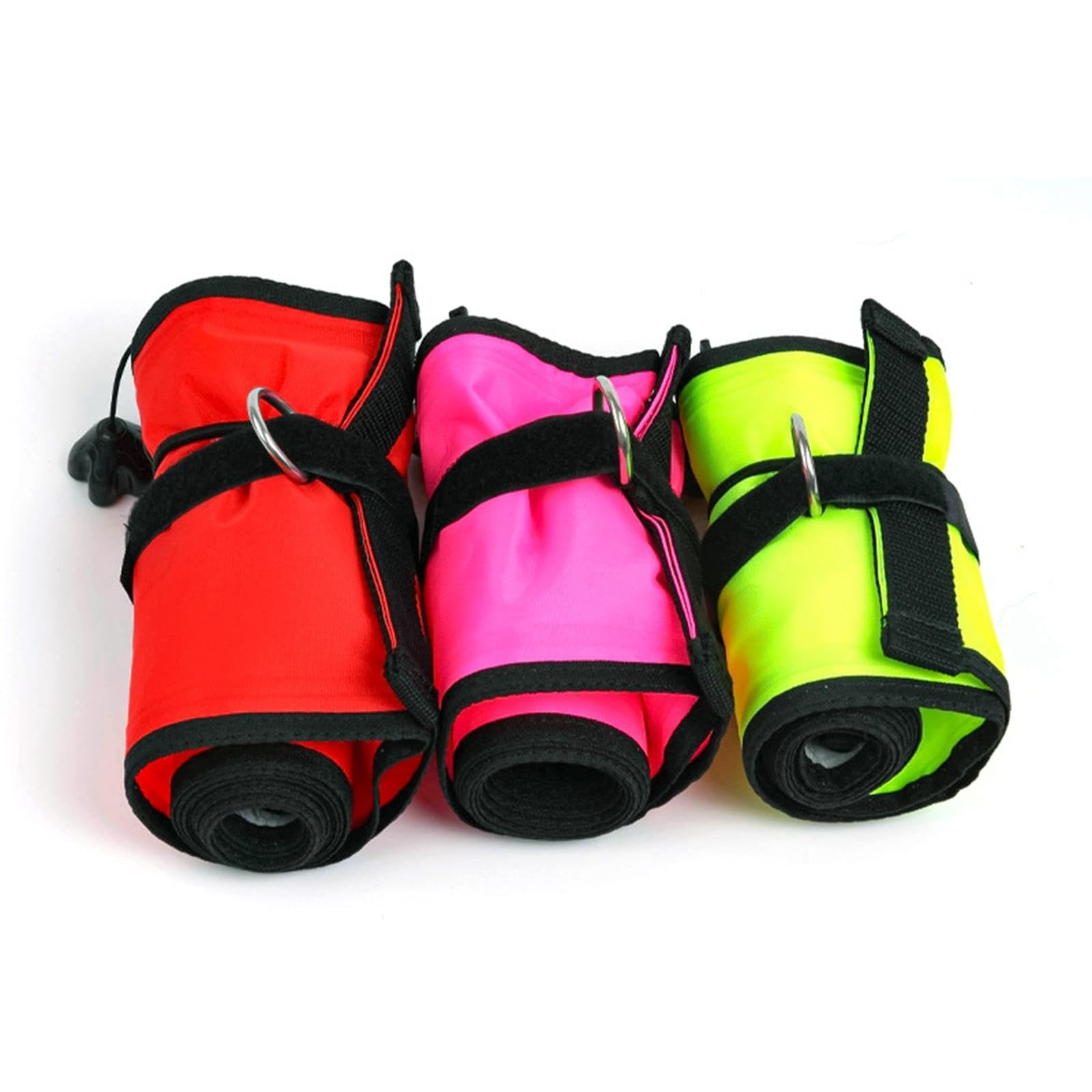 Bouée de Plongée Parachute de Signalisation Tube de Sécurité Marqueur Gonflable en Nylon avec Valve de Surpression Adaptée pour La Formation et L'Inst