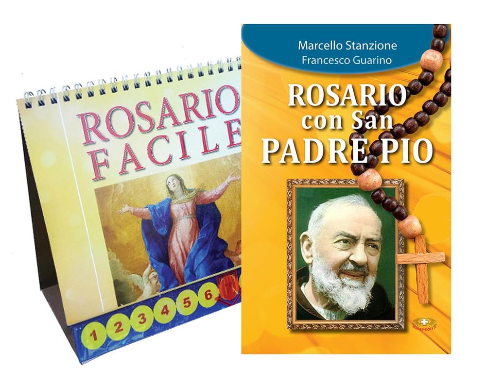 Rosario Con San Padre Pio. Ediz. A Caratteri Grandi. Con Un Rosario Da Tavolo Composto Da 40 Schede Da Sfogliare Con Un Cursore A Piè Di Pagina Aiuta A Recitare Correttamente Ogni Decina - 4
