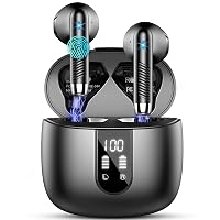 Drsaec Cuffie Bluetooth 5.4, 2026 Nuovo 6D Stereo Auricolari Bluetooth