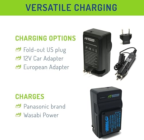 Miniatura 4 de Wasabi Power Batería y Cargador para Panasonic DMW-BLE9 DMW-BLG10