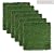 ECOOPTS 20"x20" Artificial Grass Tiles Interlocking Turf Deck Grass Mat Rug Flooring Décor for Patio Balcony Garden Indoor Outdoor Landscaping