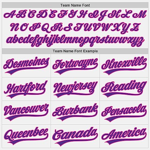 Custom Pinstripe Baseball Jersey Women Men Youth Kids Boys, Personalized Baseball Shirt Softball Jersey Team Name Number Logo miniatura 3