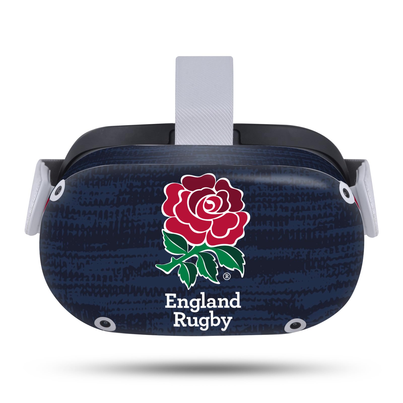 Head Case Designs Officially Licensed England Rugby Union Kit Logo Art and Typography Vinyl Sticker Skin Decal Cover Compatible with Meta Quest 2