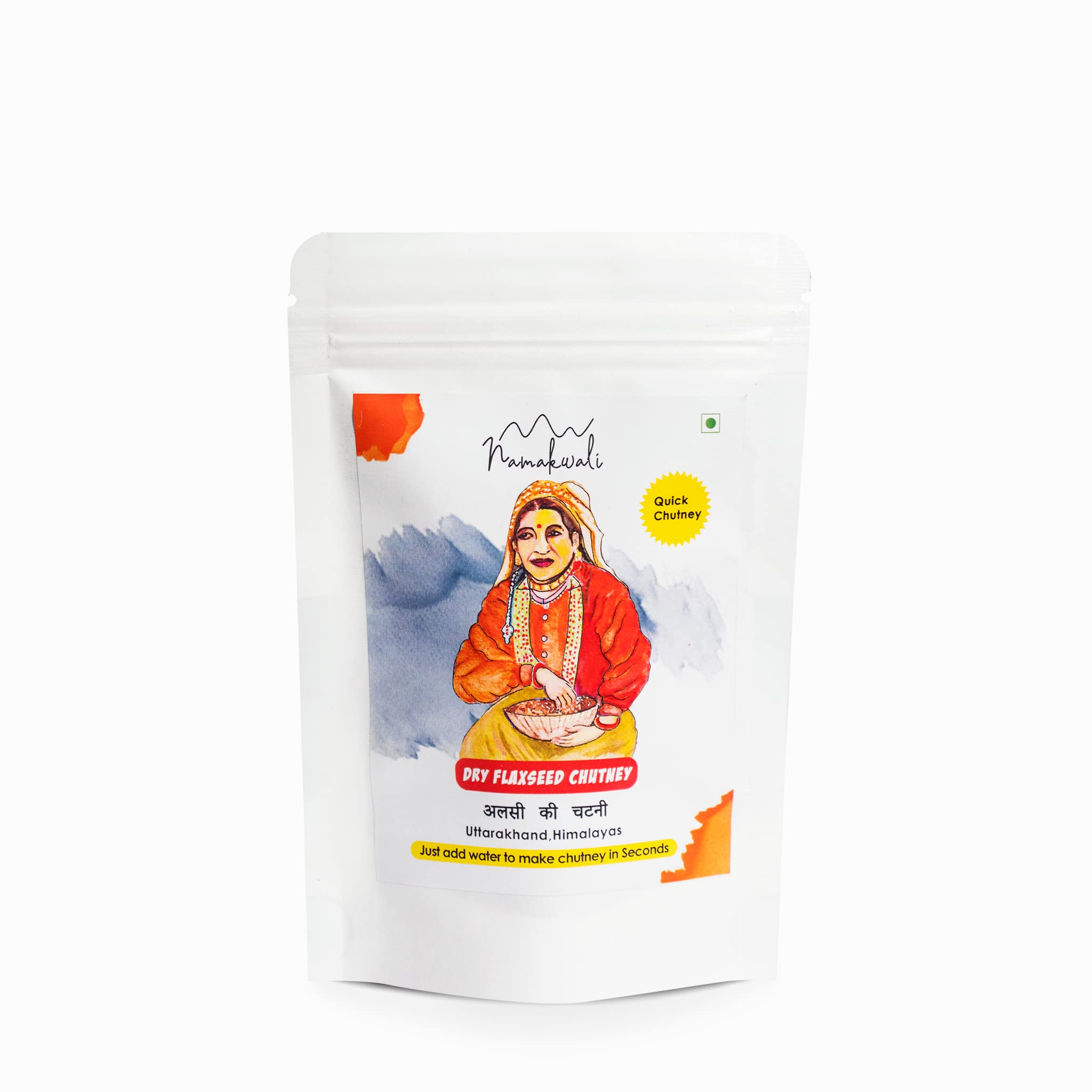 Namakwali Flaxseed Chutney Powder , 100g [Flaxseed Ki Chutney, Just Add Water] (B09J3L2XQ9) Amazon Price History, Amazon Price Tracker